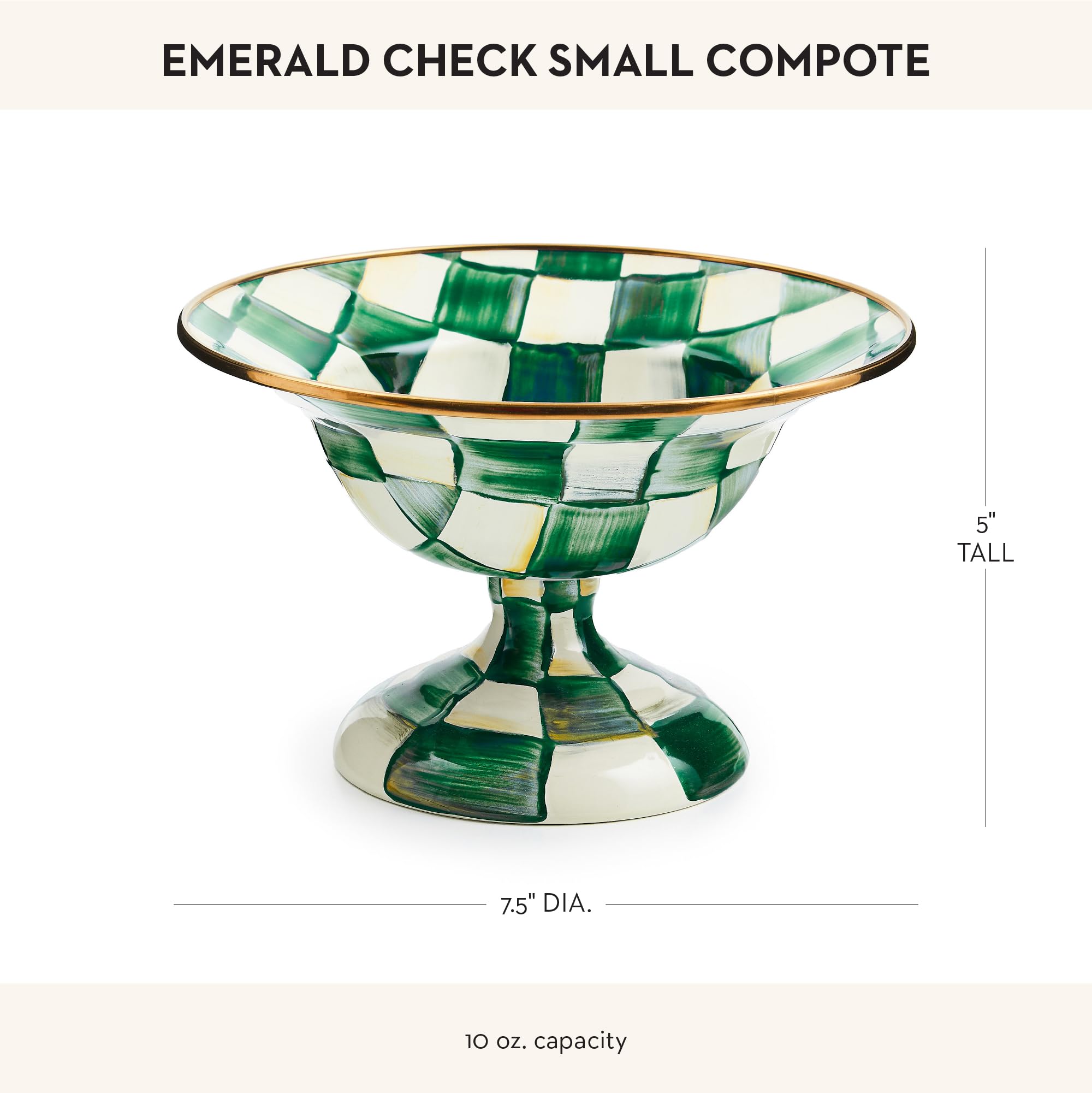 Amazon.co.jp: MACKENZIE-CHILDS エナメルコンポート、かわいい